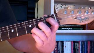 How To Play the B75 Chord On Guitar B 7th augmented 5th [upl. by Concoff]