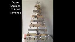 DIY Sapin de Noël en Palette [upl. by Adnaluoy393]