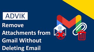 How to Remove Attachments from Gmail Without Deleting Email [upl. by Onairam]