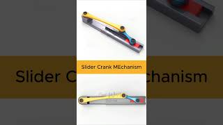 Simplest Slider Crank Mechanism mechanical mechanism 3ddesign solidworks cad fusion360 [upl. by Declan]