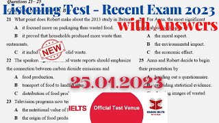 IELTS Listening Test 2023  British Councils Actual Exams [upl. by Annoid779]