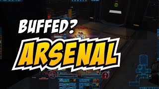 ARSENAL got BUFFED in 73 Is it any good SWTOR PVP 73 [upl. by Fayre]