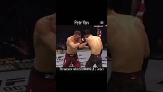 Throwback to Petr Yan’s STUNNING UFC Debut That Spinning Elbow was INSANE WOAH petryan [upl. by Aray697]