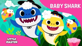 Tiney Ocean Baby Sharks Preschool Rhymes  Baby shark long  Baby shark dance [upl. by Roede]