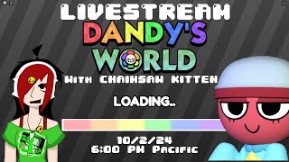 Dandys World GIGI Update LIVESTREAM livestream roblox dandysworld robloxgames robloxshorts [upl. by Amand]