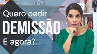 🤷Como PEDIR DEMISSÃO no trabalho  7 DICAS para Pedir Demissão [upl. by Torrell]