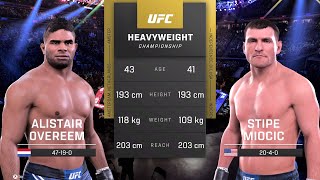 Alistair Overeem vs Stipe Miocic Full Fight  UFC 5 Fight Night [upl. by Asille173]