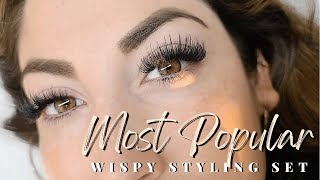 Wispy doll eye volume Lash Extensions [upl. by Murtagh]