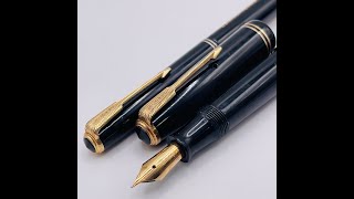 Parker Vacumatic Black Celluloid Fountain Pen and Pencil Set  Restored  P7 [upl. by Enimsaj]