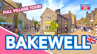 BAKEWELL  Full village tour of Bakewell in the Peak District Derbyshire England [upl. by Randi]