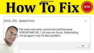 How To Fix The Error VCRUNTIME1401dll Missing Or Not Found Error On Windows 10 Windows 11 [upl. by Zerline]