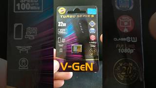 VGEN memory card turbo series kecepatan transfer data 100mbpsvgen shorrts videoshort ytshorts [upl. by Llerihs87]