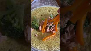 Wrap cu somon și broccoli music 80smusic song remix dance foryou instagram food recipe [upl. by Chan]