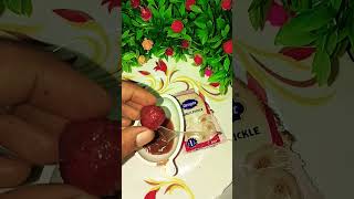 Kinder Joy boxgarlic pickle ampimli laddu popsicle shortvideoytstudioyoutubeshortsviralvideo [upl. by Hsetih]