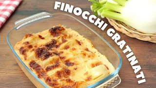 FINOCCHI GRATINATI AL FORNO Ricetta Facile  Fatto in Casa da Benedetta shorts [upl. by Warga]