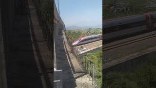 Whoosh Indonesian bullet train fasttrain highspeedtrain [upl. by Alain]