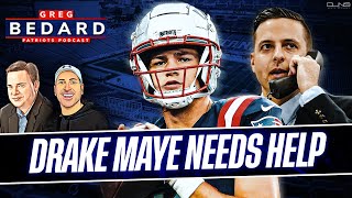 Drake Maye Stars but the Patriots Lose Again  Greg Bedard Patriots Podcast [upl. by Aziul]