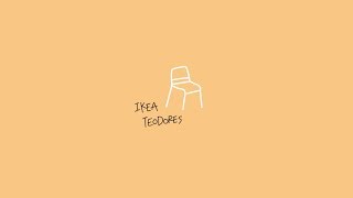 ∥ IKEA家具組裝日記 ∥ 說明書躺邊邊女孩組裝不求人！ IKEA TEODORES chair assembly [upl. by Loram155]