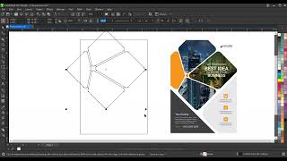 How to Create Corporate Flyer Design Template Using Coreldraw [upl. by Wilt636]