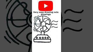 🤣😂😅 how to draw fan drawing easy with colour table fan drawing learn step by step rainbow colour [upl. by Ahc]