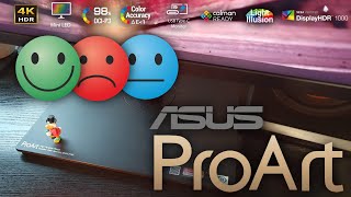 Asus ProArt PA32UCRK 🎨 4K HDR1000 MiniLED ΔE ‹1 Calibrage et Avis [upl. by Mariandi]