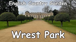 Visiting one of England’s FINEST gardens in early spring  Wrest Park Bedfordshire  4K [upl. by Solotsopa]