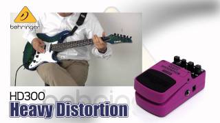 BehringerHEAVY DISTORTION HD300mp4 [upl. by Brigitta]