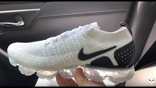 Nike Vapormax Flyknit 2 White Black sneakers [upl. by Ahsaet998]