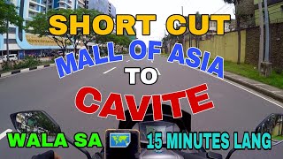 Sm mall of Asia to Bacoor Cavite short cut road in just 15 minutes nasa bacoor kana [upl. by Kalle8]