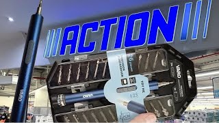 UNBOXING  TEST Tournevis de précision électrique VARO 1299€ chez Action haulaction bricolage [upl. by Geiger]