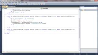 How to make a simple notepad in visual basic 20082010 [upl. by Notsreik]