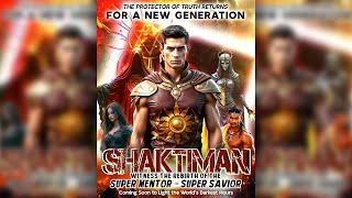 Movie Poster Art Design For SHAKTIMAN In Photoshop  Movie Poster Design In Photoshop [upl. by Mcneely]