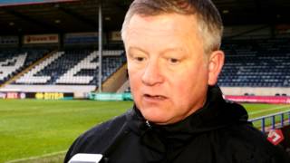 Chris Wilder on James Hanson [upl. by Christoforo]