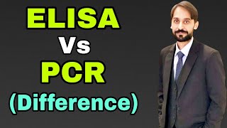 Elisa Vs PCR  Elisa and PCR Test  Difference Between Elisa and PCR  MLT Hub with kamran [upl. by Nesyaj]