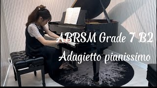 ABRSM 20252026 Grade 7 Piano B2 Adagietto pianissimo by Alberto Ginastera [upl. by Lorien762]