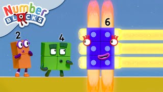 Numberblocks Higher Ground  Learn to Count [upl. by Annadiane633]