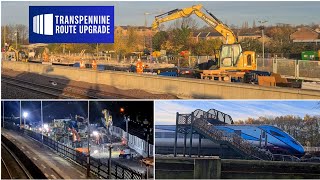 TRU UPDATE 👷‍♀️ Huge changes at Mirfield Station amp nightworks at Ravensthorpe 🌃 [upl. by Analeh]