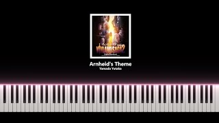 Vinland Saga OST  Arnheids Theme by Yamada Yutaka piano arrangement  sheet [upl. by Analli]