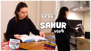 SAHUR VLOG I KPSS ÇALIŞMA RUTİNİM I STRATEJİK TEKRAR I KPSS KAYNAKLARI I SOHBET [upl. by Katherina669]