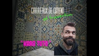 Comment poser du carrelage imitation carreaux de ciment [upl. by Eelanaj811]