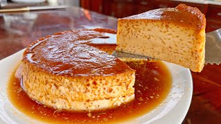 FLAN NAPOLITANO LA MEJOR RECETA prepara el flan más rico 👌🏻 [upl. by Laikeze180]