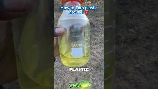 How to Turn Plastic into Fuel ⛽️ science naturejab pyrolysis education diy fyp foryoupage [upl. by Dogs31]