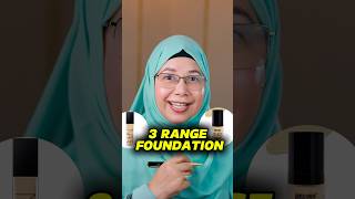 3 range of foundation certifiedmakeupartist professionalmua makeupartist makeuptutorial makeup [upl. by Nortyad905]