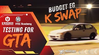 Testing VTECs Budget EG K Swap for Southwest Speed Festival X Global Time Attack [upl. by Roddie]