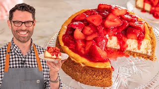 Amazing Strawberry Cheesecake Recipe [upl. by Otreblig998]