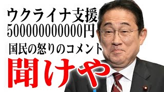 岸田総理がウクライナに5000億円の支援する件について [upl. by Orenid]