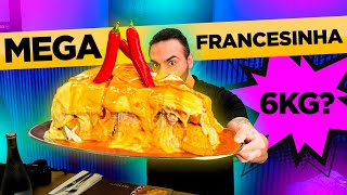 o MAIOR DESAFIO de PORTUGAL MEGA Francesinha [upl. by Atilrahc]