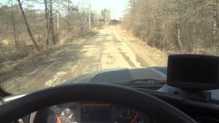 ZETROS 2733A 6x6 Kickdown Acceleration Exhaust R6 326 PS Power in Moscow [upl. by Rudolf]