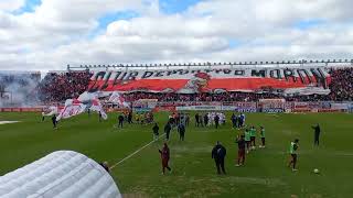 RECIBIMIENTO MORÓN VS ALMIRANTE BROWN [upl. by Gambrell952]