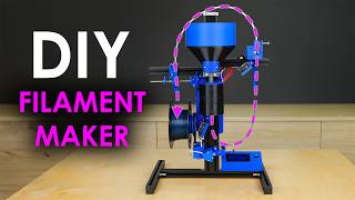 Recycling Failed 3D Prints with a DIY Filament Extruder Artme3D [upl. by Aia]